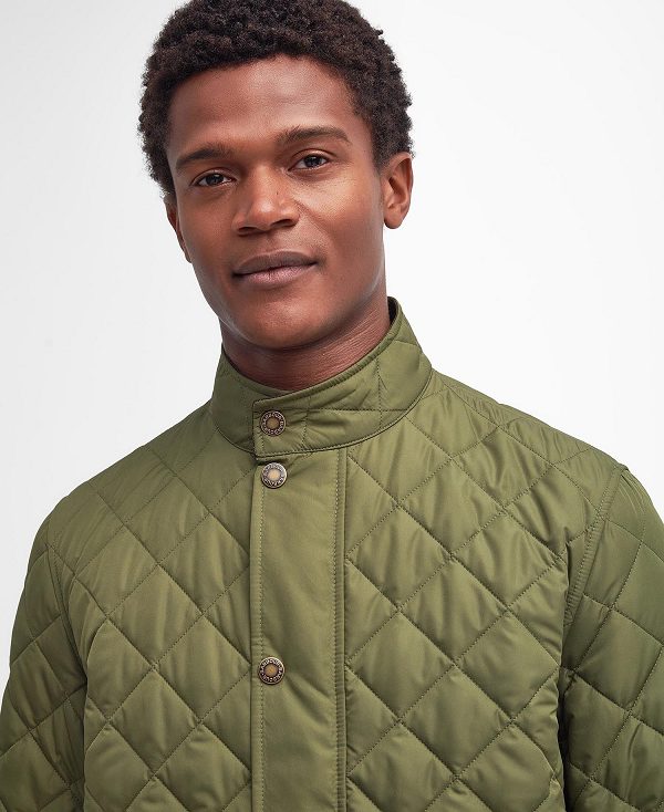 Barbour Lowerdale Quilted Jacket Olivengrøn | BABO87336