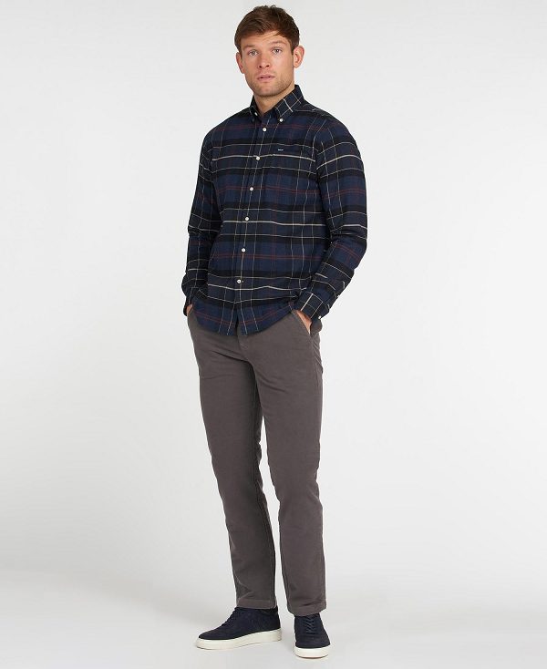 Barbour Lutsleigh Shirt Mørkeblå | BABO87832