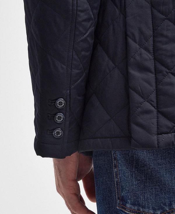 Barbour Lutz Quilted Jacket Mørkeblå | BABO87355