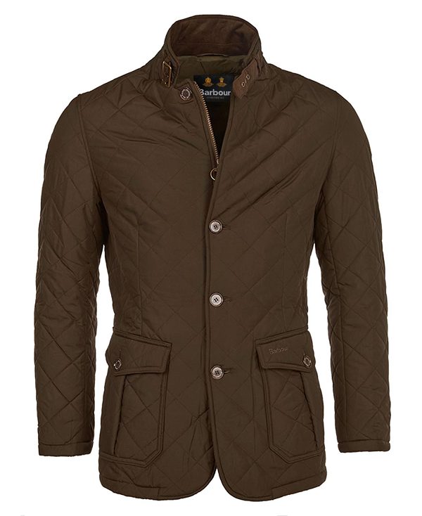 Barbour Lutz Quilted Jacket Olivengrøn | BABO87354