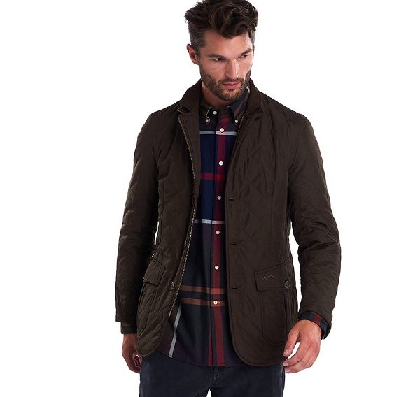 Barbour Lutz Quilted Jacket Olivengrøn | BABO87354