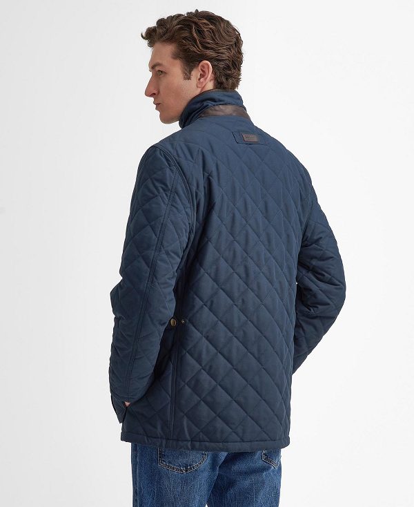 Barbour Lydford Quilted Jacket Mørkeblå | BABO87362