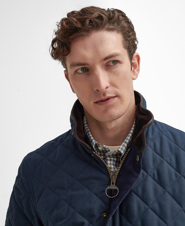 Barbour Lydford Quilted Jacket Mørkeblå | BABO87362