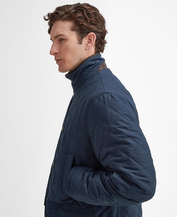 Barbour Lydford Quilted Jacket Mørkeblå | BABO87362