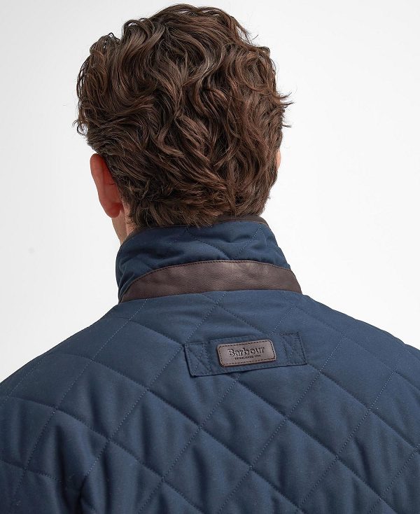 Barbour Lydford Quilted Jacket Mørkeblå | BABO87362