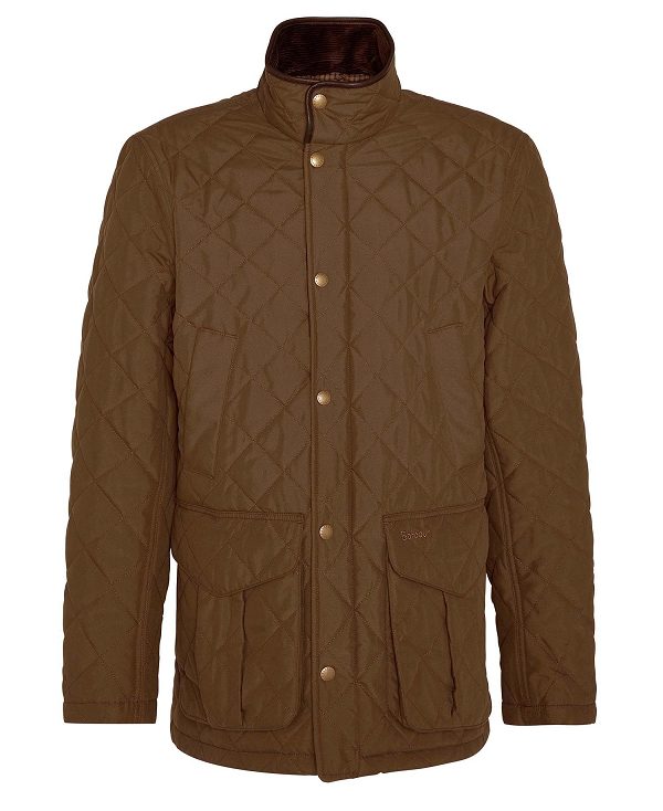 Barbour Lydford Tattersall Quilted Jacket Mørkebrune | BABO87363