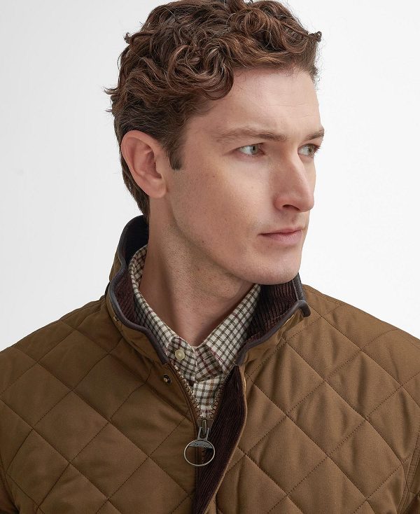 Barbour Lydford Tattersall Quilted Jacket Mørkebrune | BABO87363