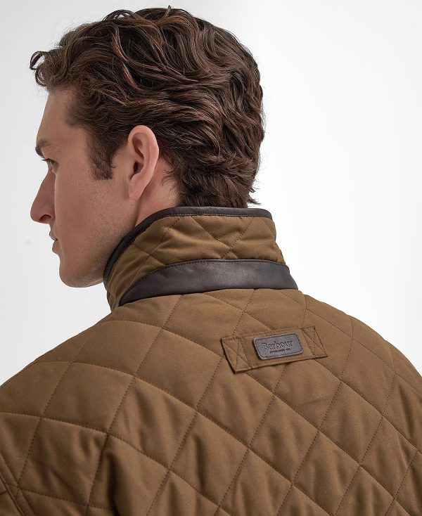 Barbour Lydford Tattersall Quilted Jacket Mørkebrune | BABO87363