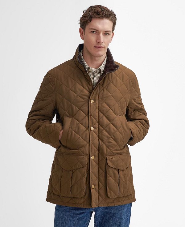 Barbour Lydford Tattersall Quilted Jacket Mørkebrune | BABO87363