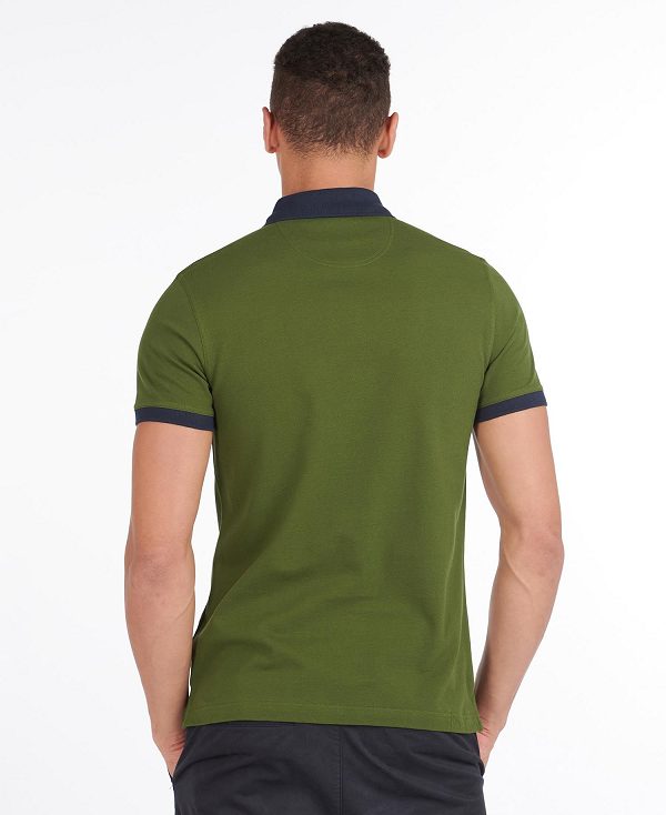 Barbour Lynton Polo Shirt Mintgrønne | BABO88043