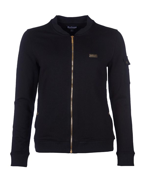 Barbour Magna Zip-through Sweatshirt Sort | BABO89785