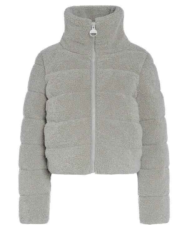 Barbour Maguire Fleece Quilted Jacket Grå | BABO89268