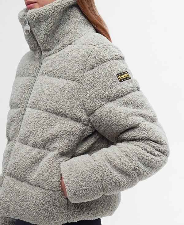 Barbour Maguire Fleece Quilted Jacket Grå | BABO89268