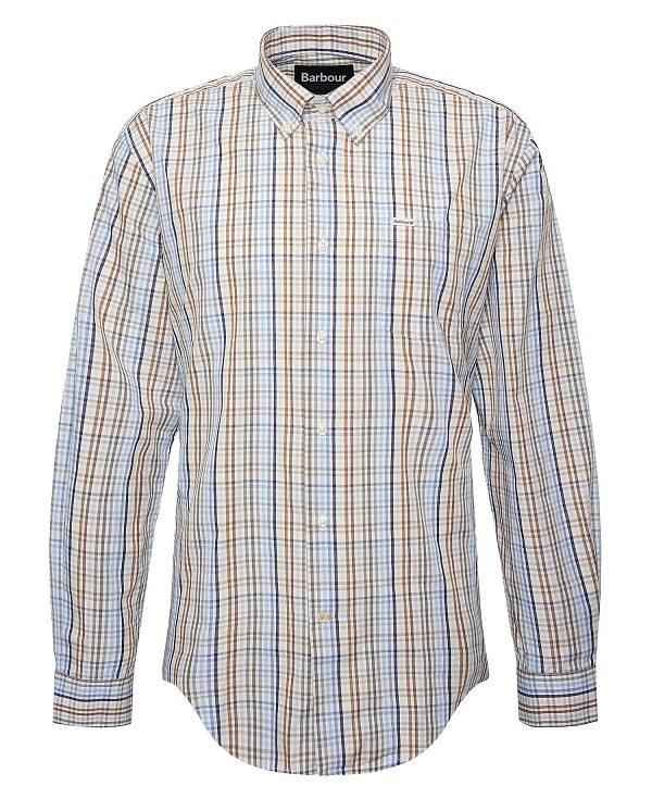 Barbour Malton Regular Shirt Blå | BABO87726