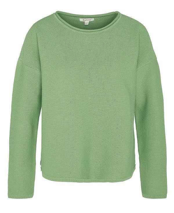 Barbour Marine Knitted Jumper Grøn | BABO89687