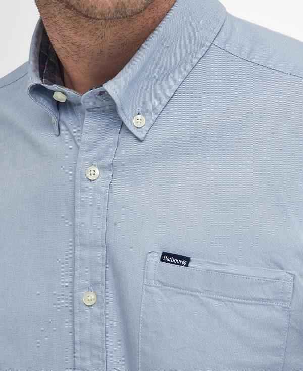 Barbour Marsden Tailored Long-sleeved Shirt Blå | BABO87921