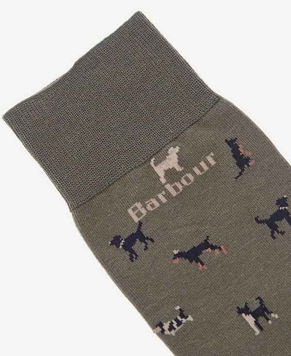 Barbour Mavin Socks Olivengrøn | BABO89125