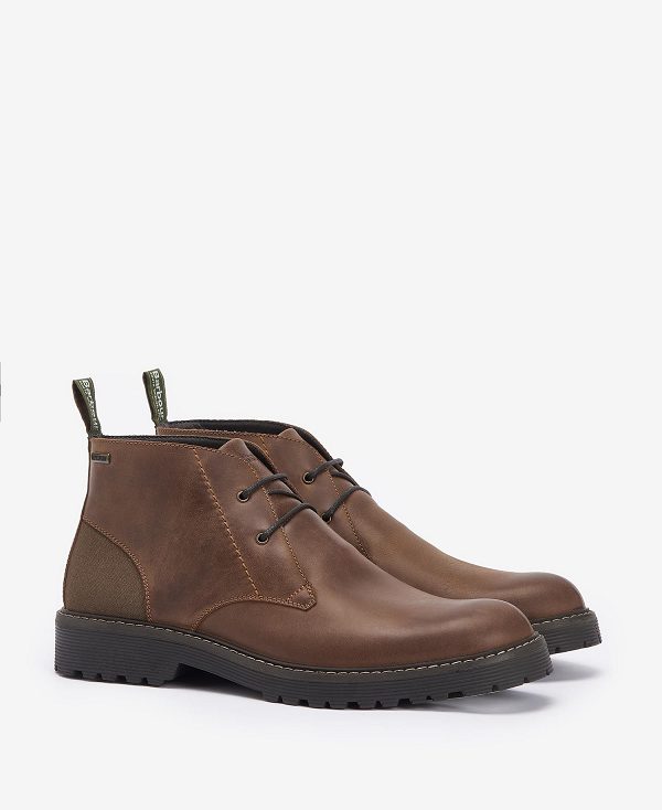 Barbour Maxwell Chukka Boots Brune | BABO88855