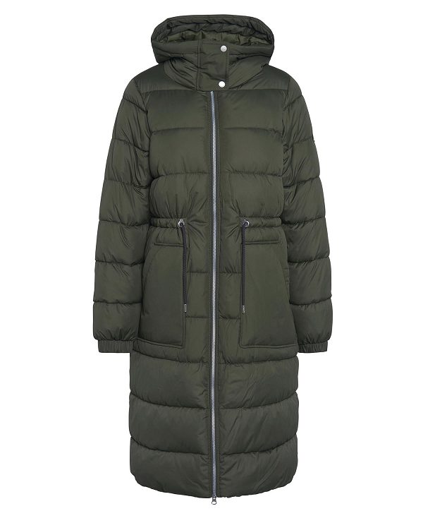 Barbour Mayfield Quilted Jacket Olivengrøn | BABO89282