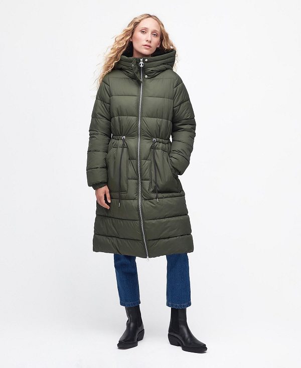 Barbour Mayfield Quilted Jacket Olivengrøn | BABO89282