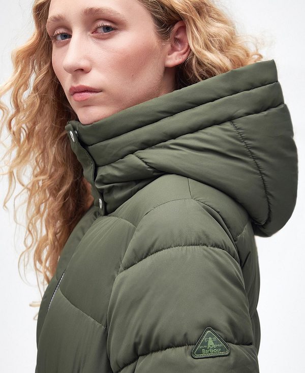 Barbour Mayfield Quilted Jacket Olivengrøn | BABO89282