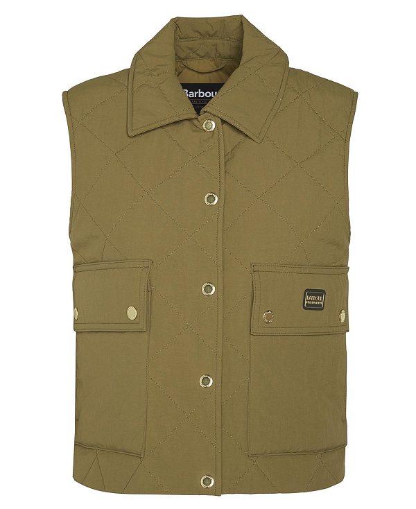 Barbour Mcrae Gilet Khaki | BABO89453