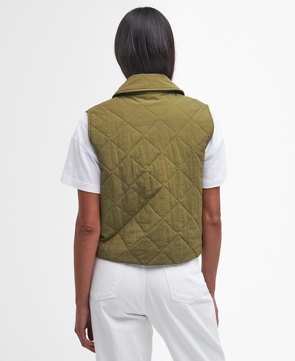 Barbour Mcrae Gilet Khaki | BABO89453