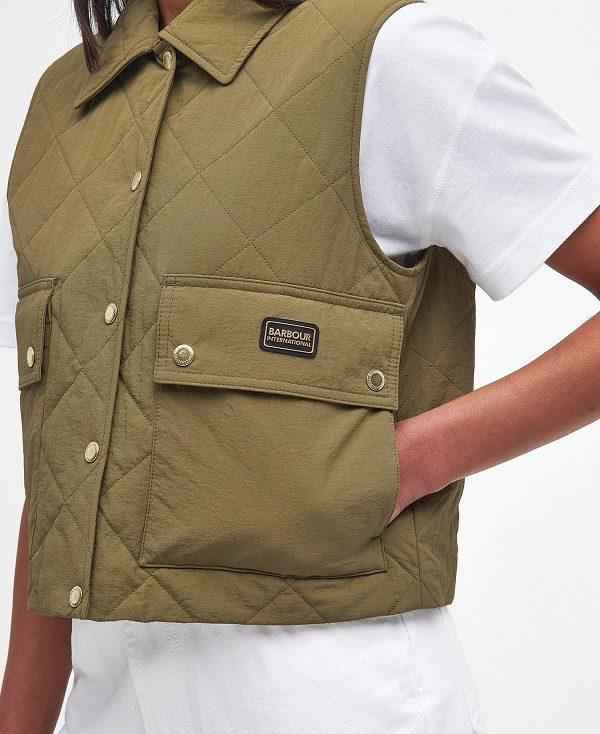 Barbour Mcrae Gilet Khaki | BABO89453