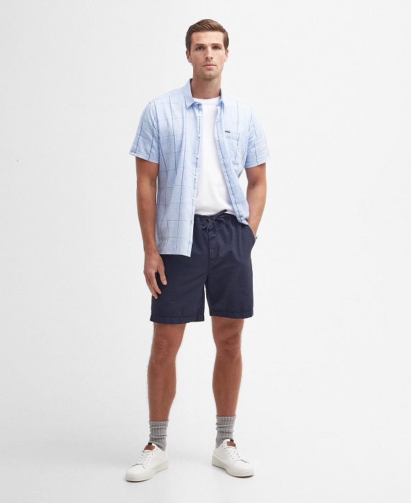 Barbour Melbury Shorts Mørkeblå | BABO88769