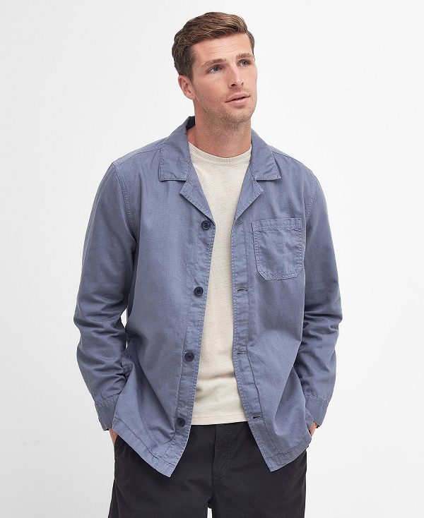 Barbour Melonby Overshirt Hvide | BABO87976