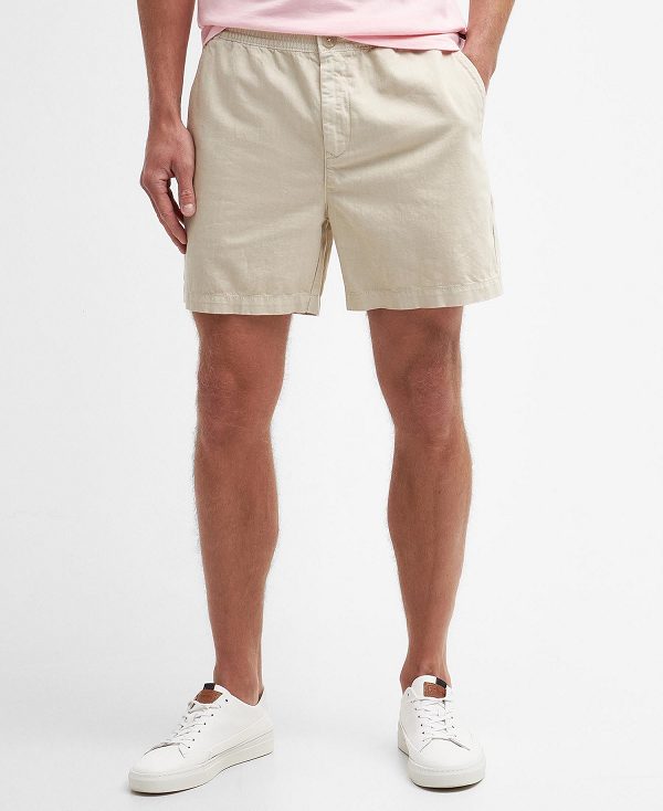 Barbour Melonby Shorts Beige | BABO88773