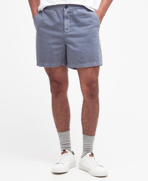 Barbour Melonby Shorts Hvide | BABO88788