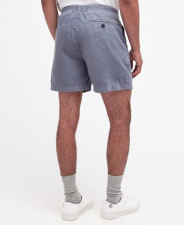 Barbour Melonby Shorts Hvide | BABO88788