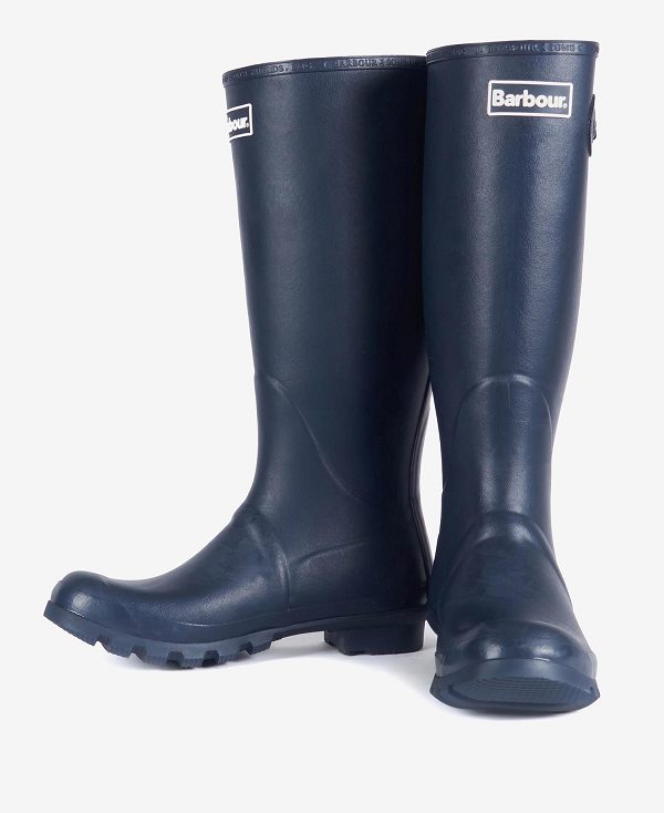 Barbour Men'S Bede Wellington Boots Mørkeblå | BABO88916