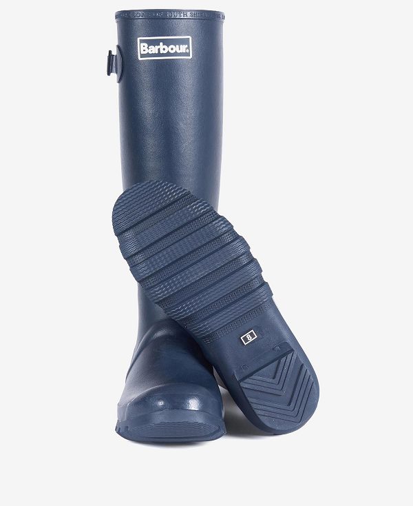 Barbour Men'S Bede Wellington Boots Mørkeblå | BABO88916