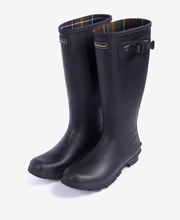 Barbour Men'S Bede Wellington Boots Sort | BABO88918