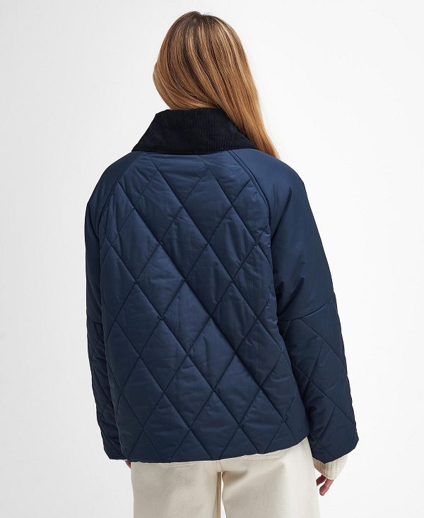 Barbour Milby Quilted Jacket Mørkeblå | BABO89366