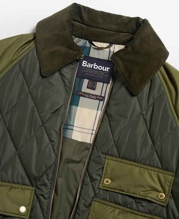 Barbour Milby Quilted Jacket Olivengrøn | BABO89371