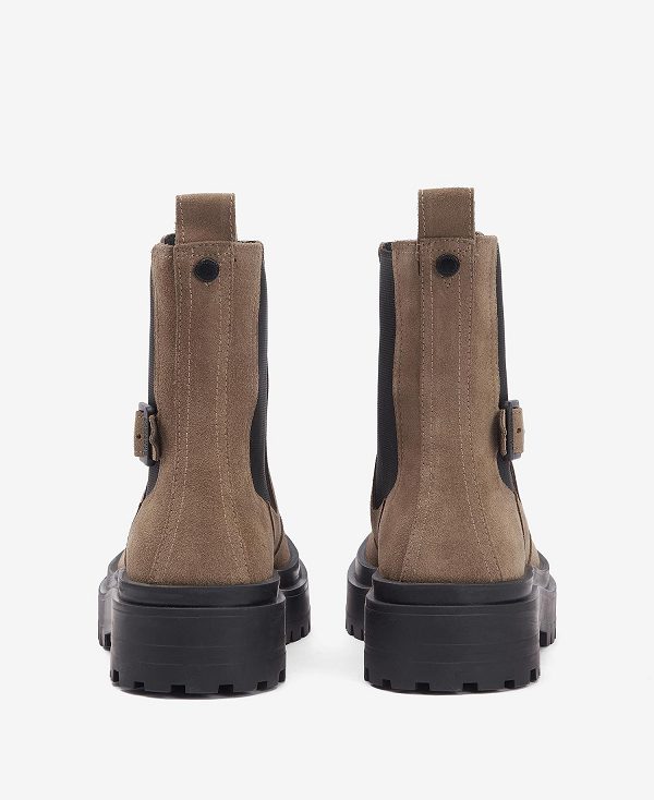 Barbour Milla Chelsea Boots Beige | BABO89868