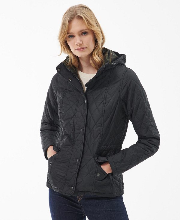 Barbour Millfire Quilted Jacket Sort | BABO89324