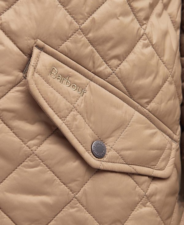 Barbour Modern Chelsea Quilted Jacket Brune | BABO87335