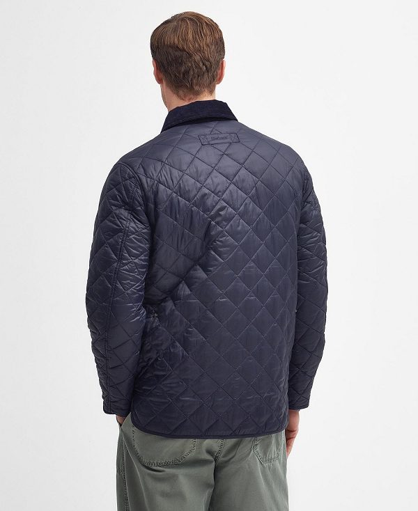 Barbour Modern Chelsea Quilted Jacket Mørkeblå | BABO87333