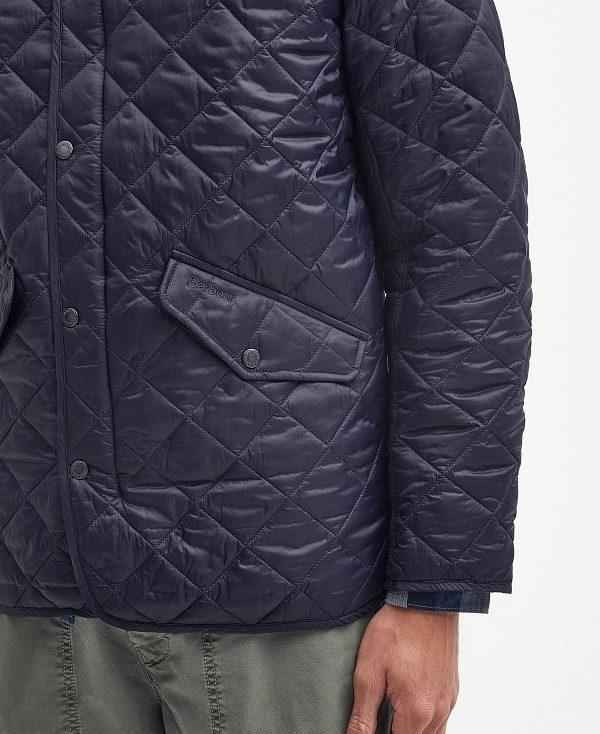 Barbour Modern Chelsea Quilted Jacket Mørkeblå | BABO87333