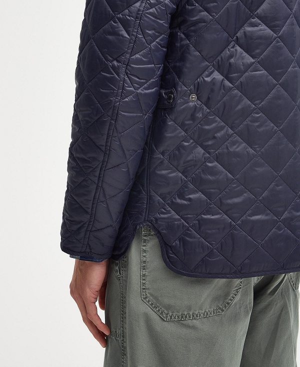 Barbour Modern Chelsea Quilted Jacket Mørkeblå | BABO87333