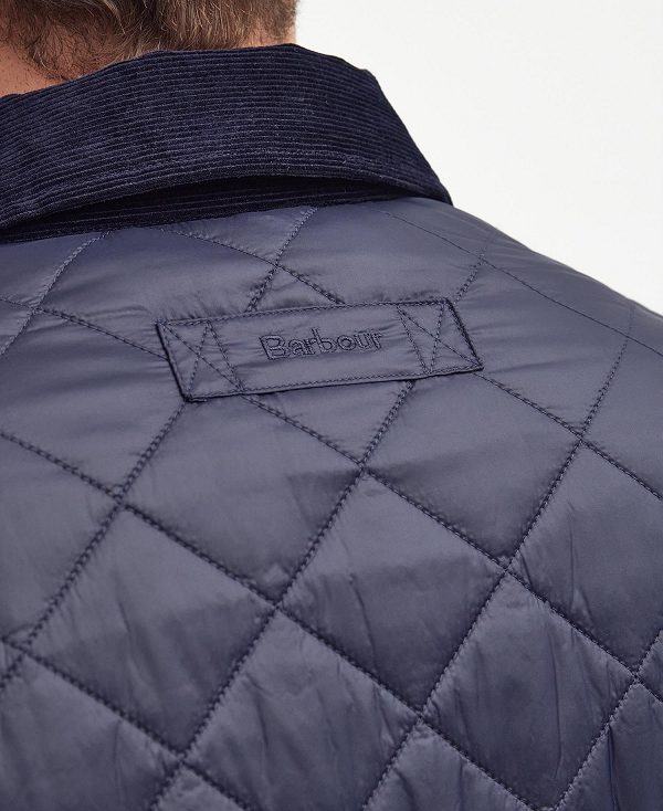 Barbour Modern Chelsea Quilted Jacket Mørkeblå | BABO87333