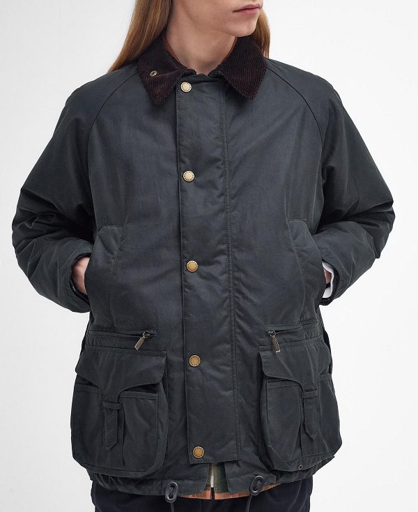 Barbour Modified Beaufort Waxed Jacket Sort | BABO87289