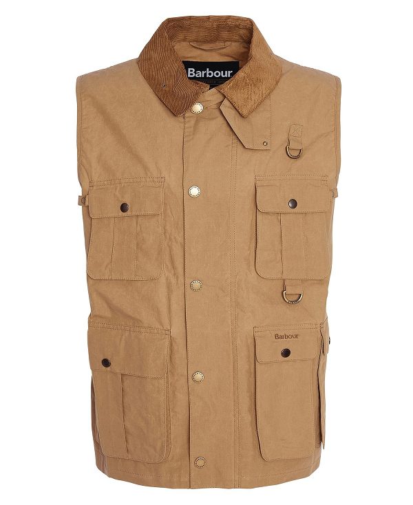 Barbour Modified Transport Vest Khaki | BABO87550