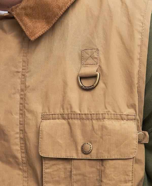 Barbour Modified Transport Vest Khaki | BABO87550