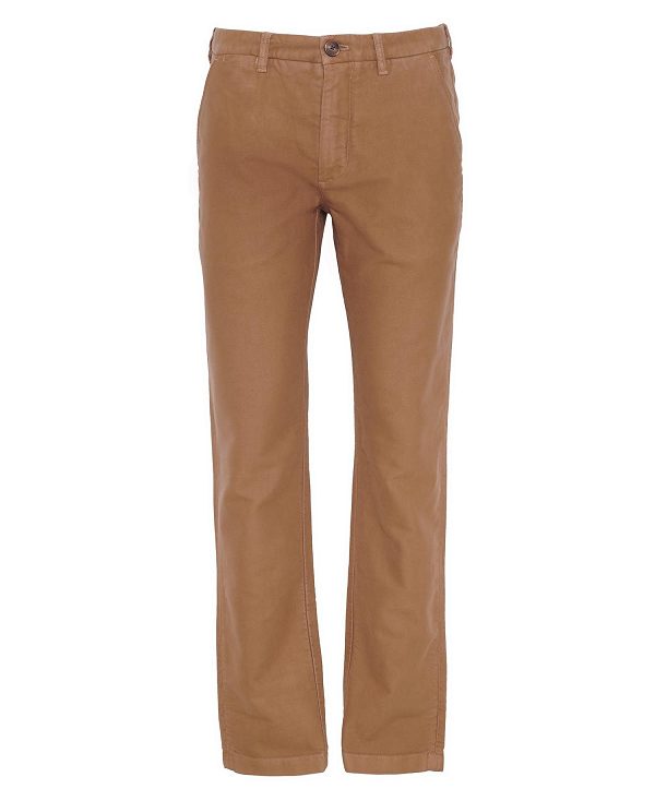 Barbour Moleskin Tailored Trousers Brune | BABO88836