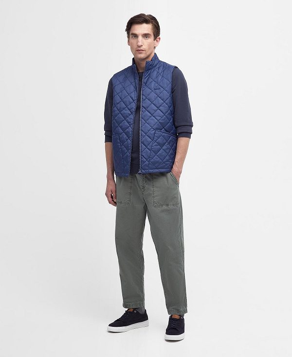 Barbour Monty Gilet Blå | BABO87543